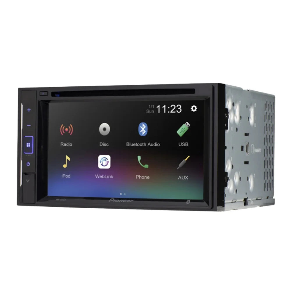 2007-2009 Multimedia with Isuzu for Double i-290 in-Dash Mounting Bundle and DVD Kit Installation - / Bluetooth Kit KIT2378 Pioneer Backup Car Touchscreen, Stereo Din Camera,