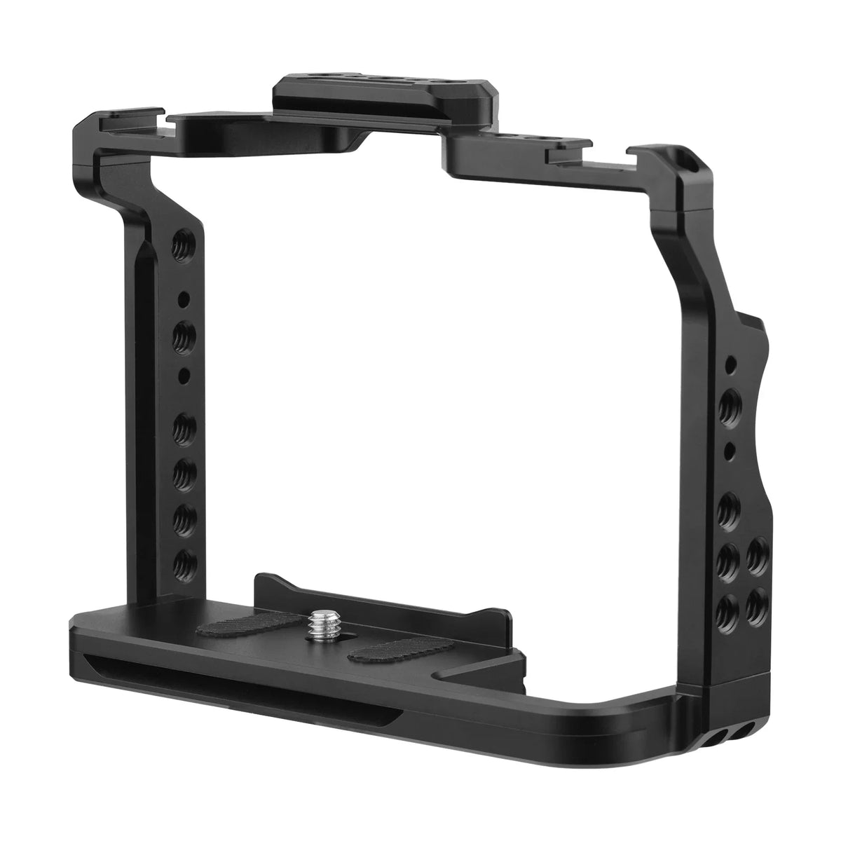 Cold Cage Alloy Numerous for A7III/ III/ A7R Video Shoe A7S with Aluminum 14 Andoer II II/ Cage Threads Inch Dual Mounts A7R A7II/ Replacement A7IV/