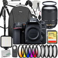 64GB Bundle) Bundle Extreme 60” Ultimaxx Lens Card, - & Nikon Tripod with Includes: Memory More D7500 Advanced (26pc Lightweight DSLR Camera Much 18-140mm