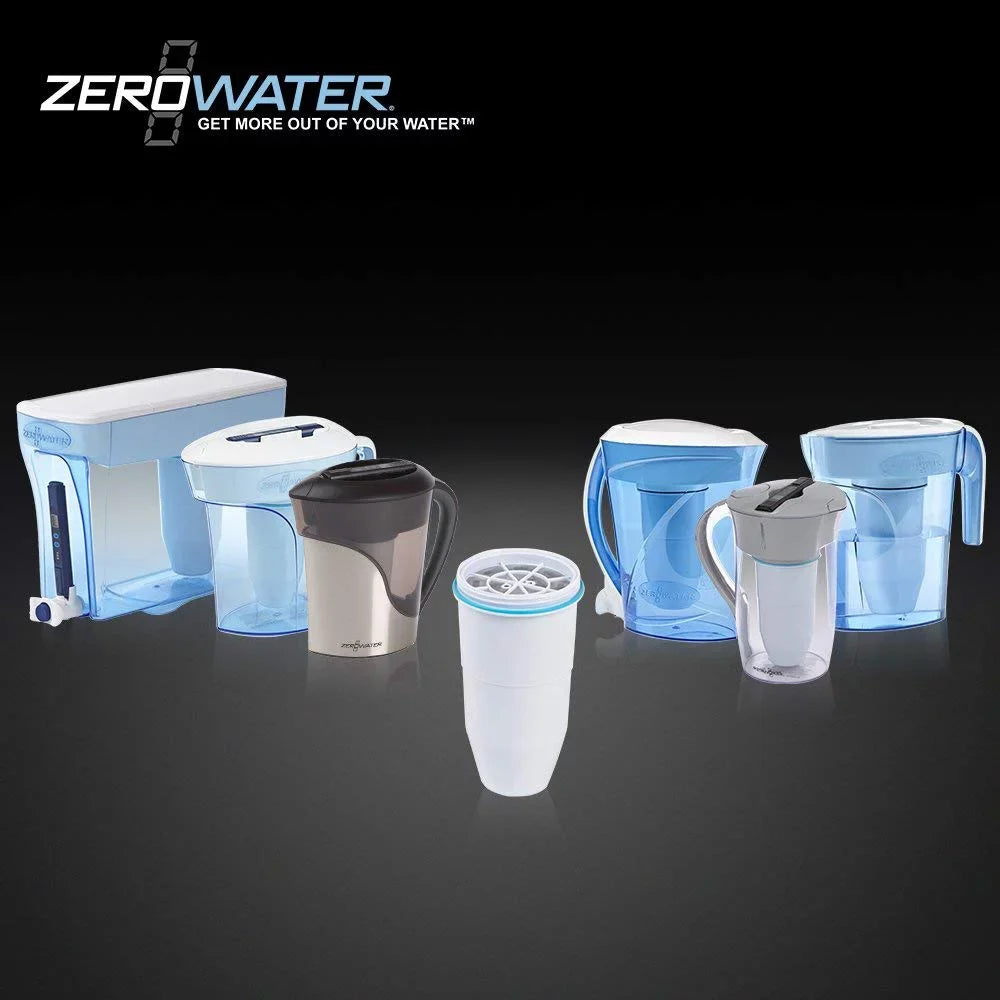 Replacement Filter Pack) ZR-008 & For Pitchers Dispenser Zero liquid (8
