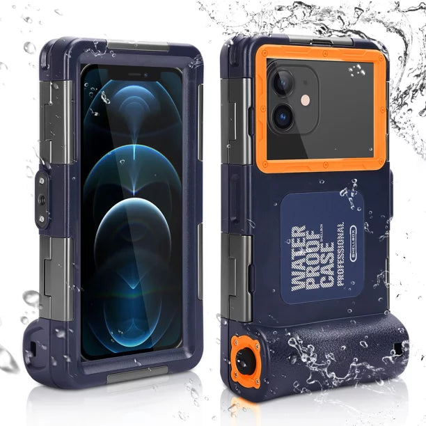 Case Inch to Xiaomi 6.9 Up [15m/50ft] with Lanyard Waterproof Surfing 8 And Photo Video Swimming all Underwater Professional Diving UrbanX Phones Housing Protective for Pro Snorkeling Mi LCD