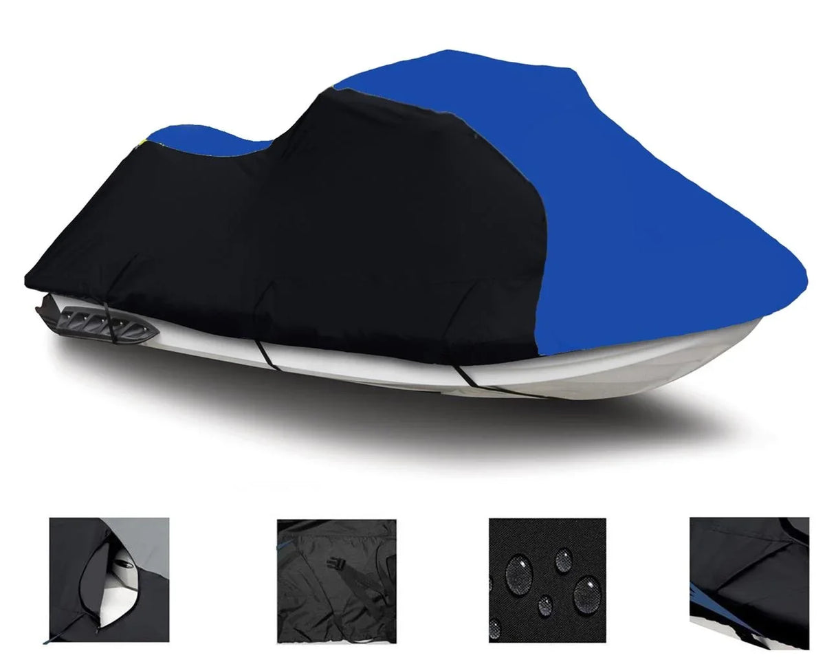 / Cover Ski 2004 for Compatible Cover Sea-Doo BLACK Jet trailerable Wakeboard Doo HEAVY-DUTY Sea PWC Jetski BLUE GTX