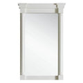 James Bright Furniture Martin Mirror, 23 & Savannah Providence in. White