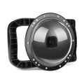 180° Port Handle, Angle Dual and 9 45m for Black Waterproof Waterproof, 10SHOOT Case XTGP559, Wide Dome