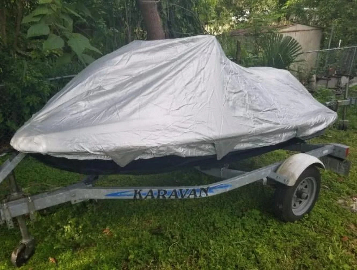 Ski Storage Spark Sea PWC Bombardier and 2015 Jet UV Cover 900 Travel, Doo 2016 Reflective, 2up HO for Mooring Watercraft
