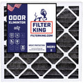 IN Filter | 8 dimension: x | Filter | King | Filters 18 16 MERV HVAC Carbon Actual Furnace 4-PACK .75" A/C Pleated MADE USA Air x 16x18x1