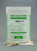 Closure Seal 12" Bags, 16" Tamper White, Deposit Depot Evident Cashier Numbering, Serialized (100 Barcode, Bags) Tape Void & x Press