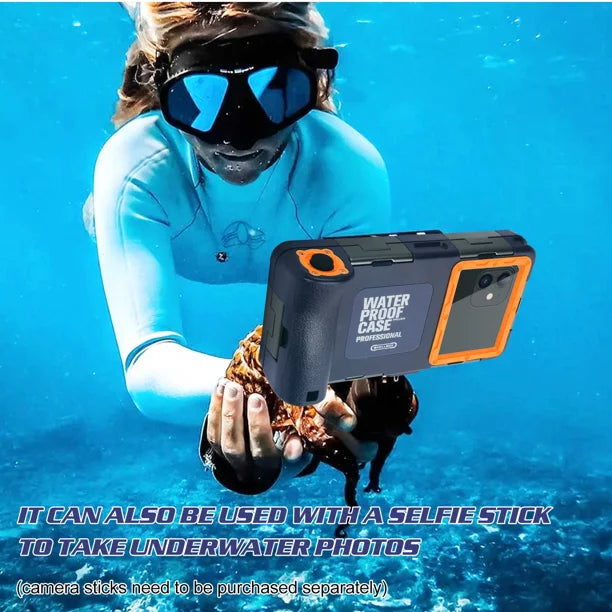 Case Inch to Xiaomi 6.9 Up [15m/50ft] with Lanyard Waterproof Surfing 8 And Photo Video Swimming all Underwater Professional Diving UrbanX Phones Housing Protective for Pro Snorkeling Mi LCD