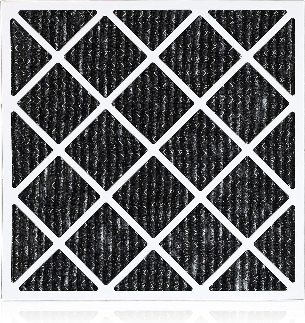 Furnace MERV HVAC Activated (6-Pack) Pleated Carbon Odor Air Filters 10x10x1 8 AC Filterbuy with Eliminator